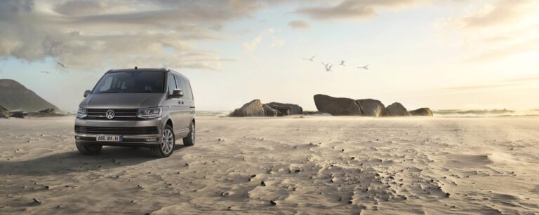 4x4 camper van in iceland