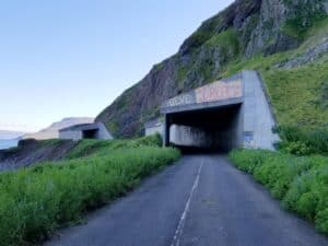 Abandoned tunnel Bolungarvik