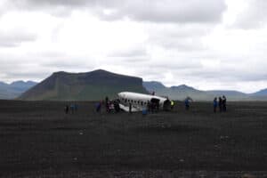 Airplane on Sólheimasandur