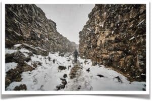 Almannagjá in Þingvellir