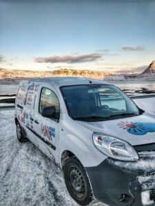 Around Iceland during winter