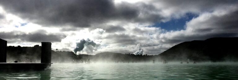 hot spring in iceland