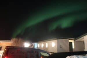 Aurora Borealis at Lake Mývatn