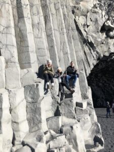 Basalt Columns south Iceland