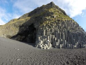 Basalt columns at Reynisfjara beach