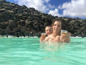 Beer in the Blue Lagoon