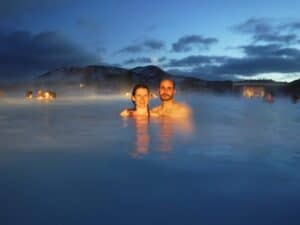 Blue Lagoon in winter