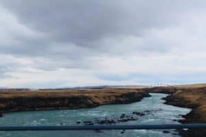 Bridge over Þjórsá