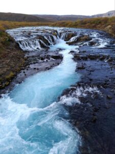 Brúarfoss falls