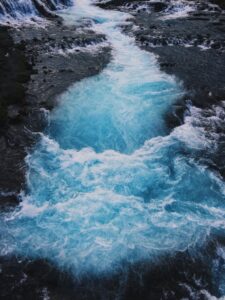 Brúarfoss waterfall