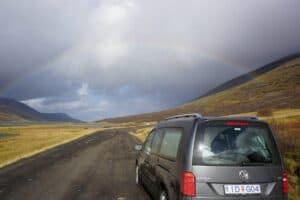 Camper trip on the Ring road
