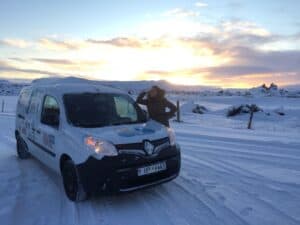 Camping Mývatn Winter