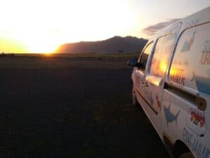 Camping in Vik in Mýrdal