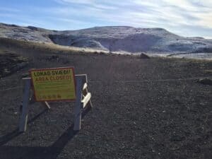 Closed Area Iceland