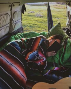 Enjoying life in a camper