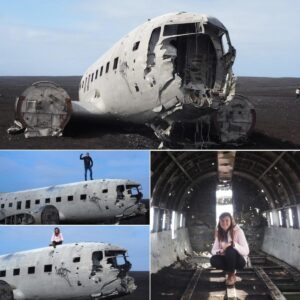 Crashed airplane Iceland Justin Bieber