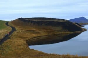 Crater in Mývatn