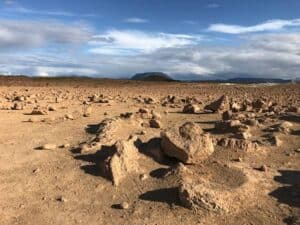 Desert in North Iceland