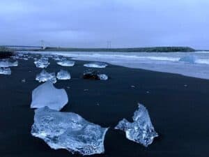 Diamond beach in the morning