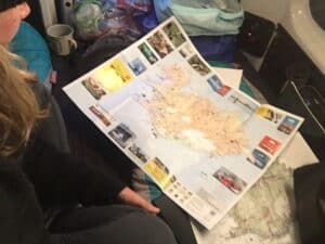 Driving around Iceland