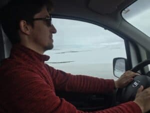 Driving to Vatnajökull