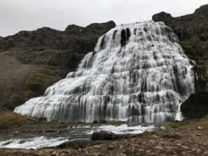 Dynjandi waterfalls in the Westfjords