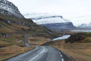East Iceland driving