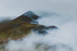 East Iceland mountain range