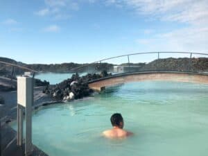 Enjoying the Blue Lagoon Enjoying the Blue Lagoon