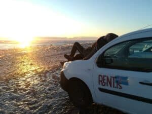 Enjoying the road trip