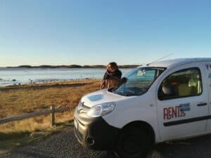 Enjoying the winter sun