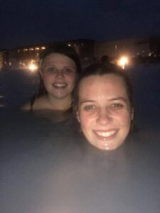 Evening at the Blue Lagoon