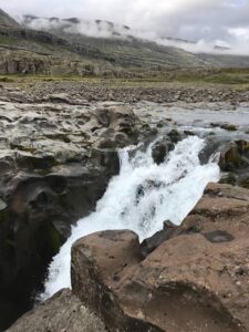 Exploring around Ejólfstaðir campgrounds