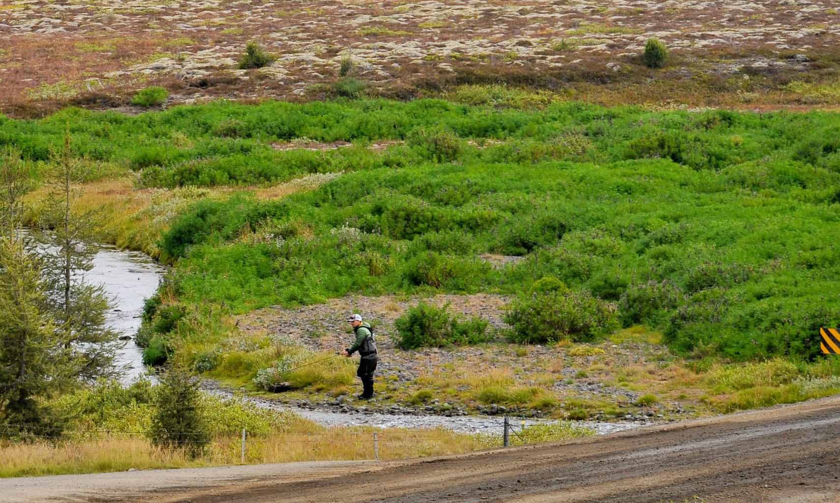 Fishing in Iceland