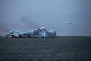 Giant iceberg in Jökulsárlón