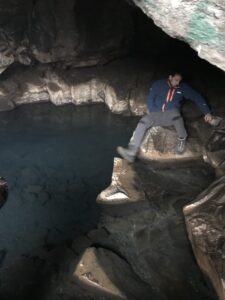 Grjótagjá Hot spring Iceland