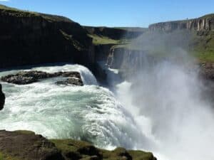 Gullfoss waterfall Iceland Gullfoss waterfall Iceland
