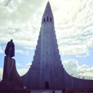 Hallgrímskirkja church Reykjavik