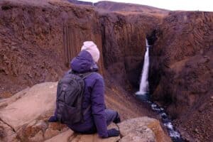 Hengifoss in the fall