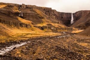 Hengifoss in the fall