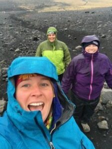 Hiking around in Iceland