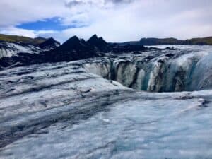 Hiking on Sólheimajökull