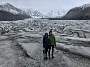 Hiking on Svinafellsjökull