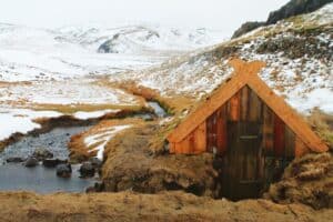 Hrunalaug hot spring