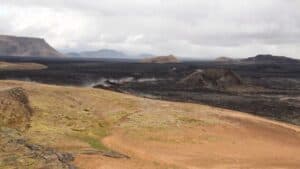 Hverir geothermal area east of Lake Mývatn