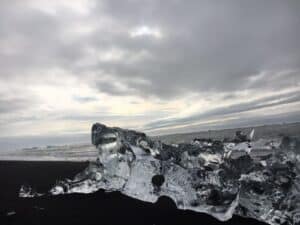 Ice on the Diamond Beach