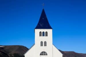 Icelandic countryside church