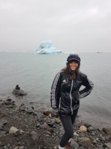Jökulsárlón in the rain
