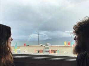 KEX hostel view in Reykjavik