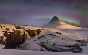 Kirkjufell & Northern lights